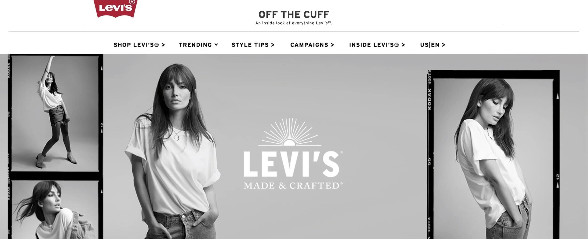 LMC editorial blog article layout — full design system