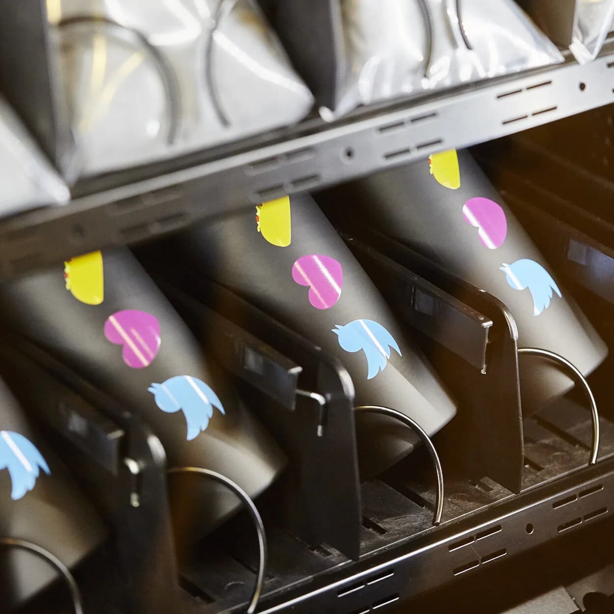 Exterior vinyl wrap detail — designed to feel like an authentic Twitter product